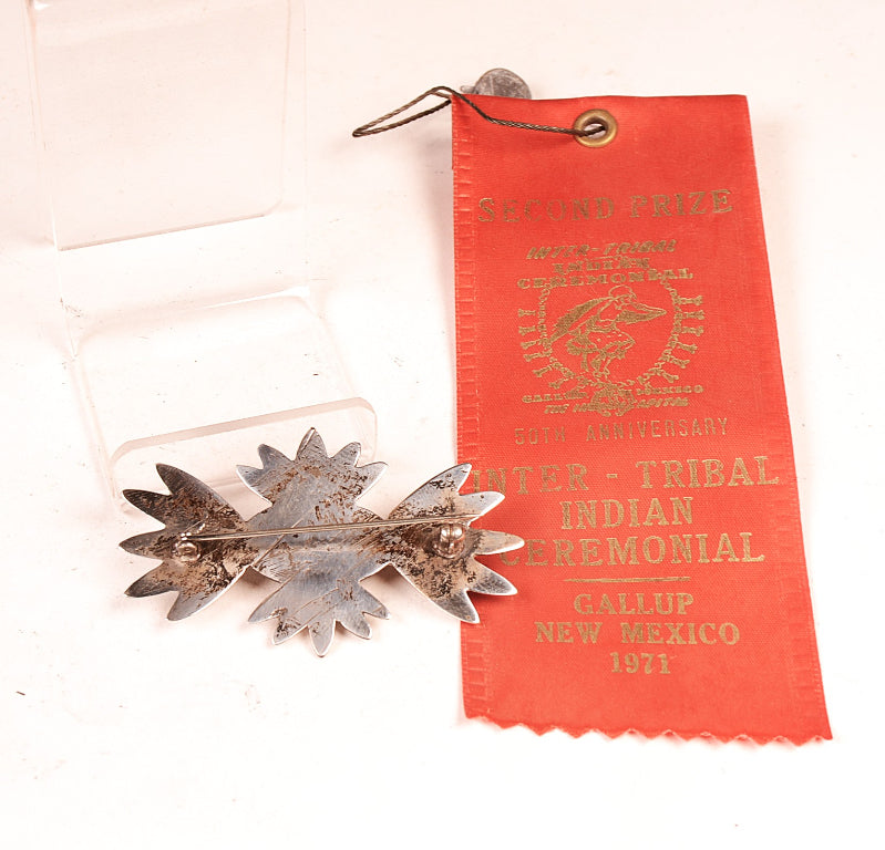 Navajo Sterling Silver Pin