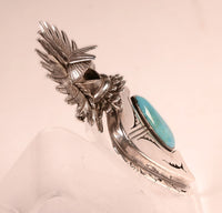 Navajo Sterling Silver Pendant/Pin