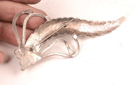 Navajo Sterling Silver Feather Pin