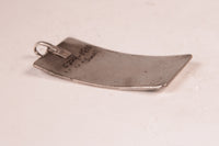 Zuni Sterling Silver Multistone Inlay Necklace Pendant