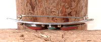 Navajo Sterling Silver Rectangular Pin