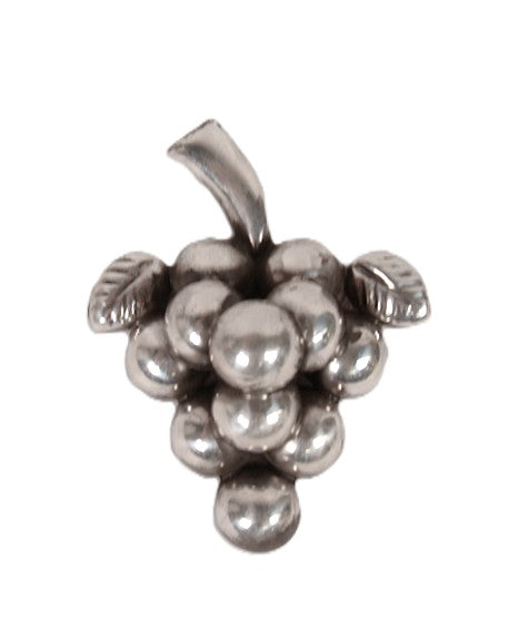 Mexican Taxco Silver Grapes Pin