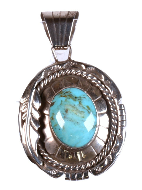 Navajo Sterling Silver Necklace Pendant
