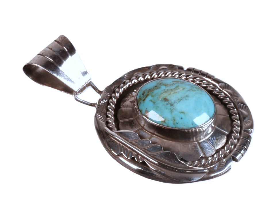 Navajo Sterling Silver Necklace Pendant