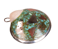 Santo Domingo Pueblo Clam Shell Pendant
