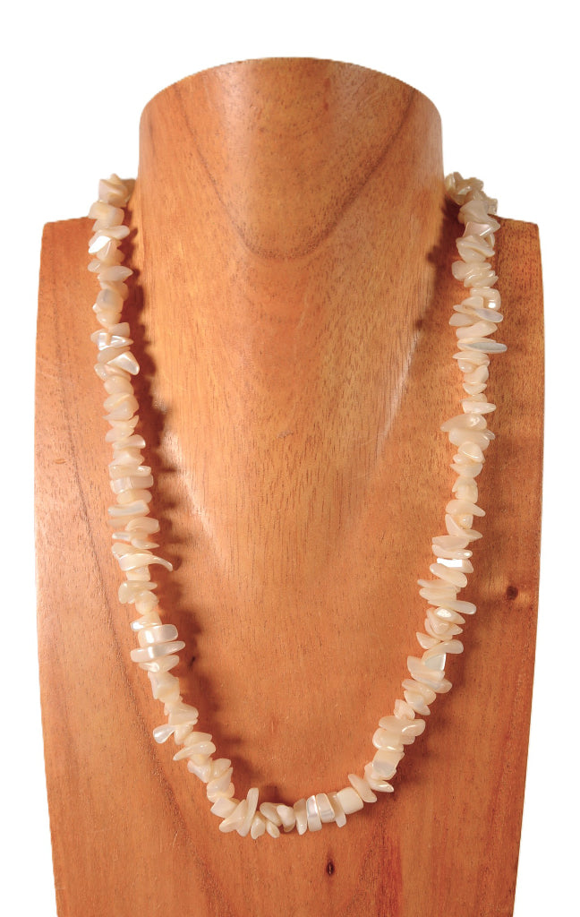 Navajo White Shell Necklace