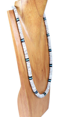 Large Navajo Heishi Shell Disk Bead Necklace