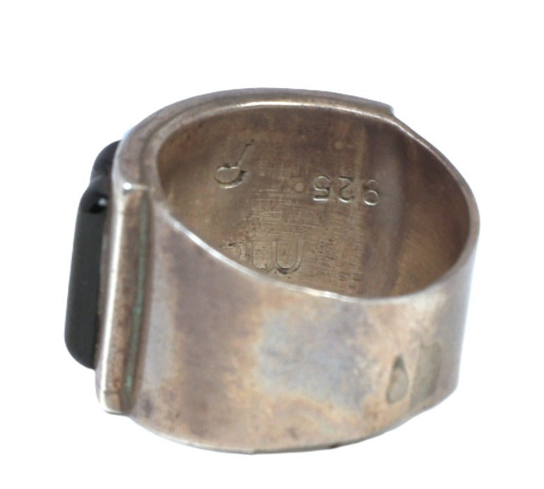 Navajo Raised Inlay Ring