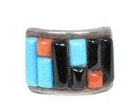 Navajo Raised Inlay Ring