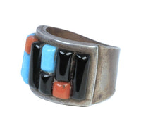 Navajo Raised Inlay Ring