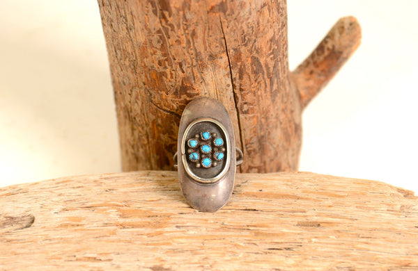 Zuni Pueblo Turquoise Ring