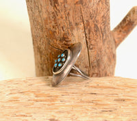Zuni Pueblo Turquoise Ring