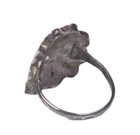 Navajo Inlay Muiltistone Sterling Silver Ring