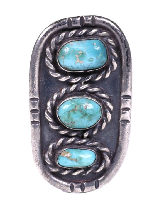 Navajo Sterling Silver with Turquoise Ring