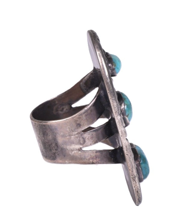 Navajo Sterling Silver with Turquoise Ring