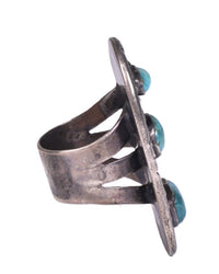 Navajo Sterling Silver with Turquoise Ring