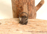 Zuni Pueblo Multistone Gahn Dancer Ring