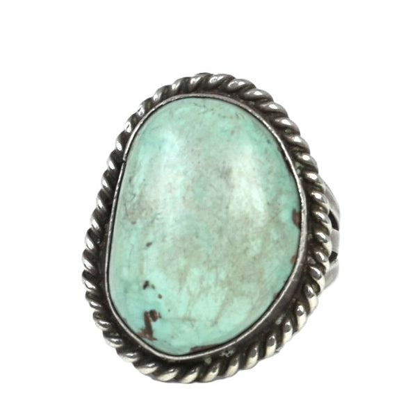 Navajo Sterling Silver and Turquoise Ring