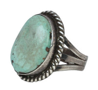 Navajo Sterling Silver and Turquoise Ring