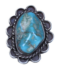 Navajo Sterling Silver Turquoise Ring