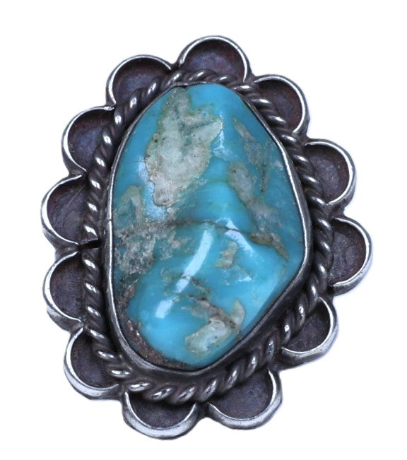 Navajo Sterling Silver Turquoise Ring