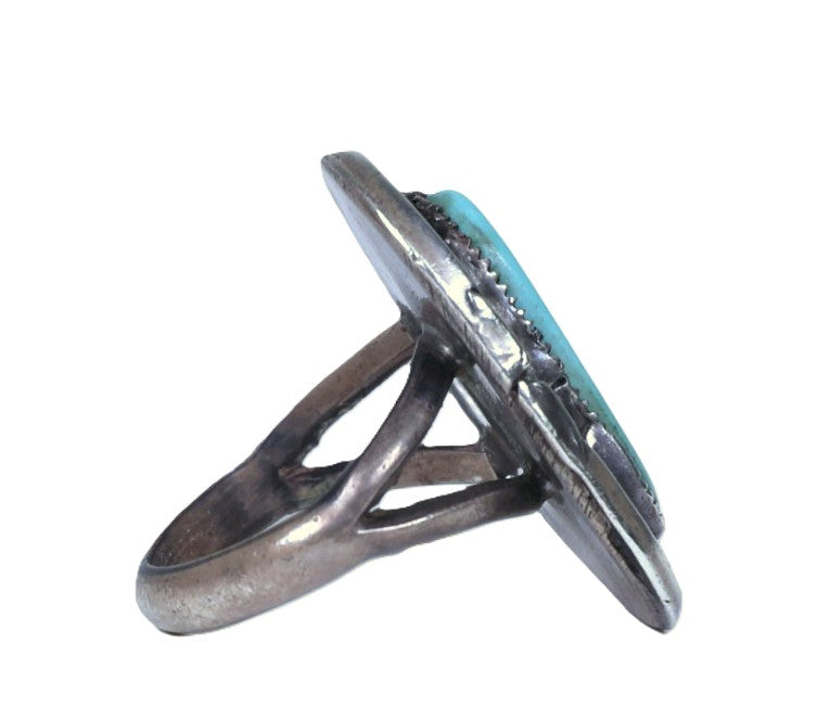 Navajo Sterling Silver with Turquoise Ring