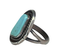 Navajo Sterling Silver with Turquoise Ring