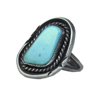 Navajo Sterling Silver with Turquoise Ring