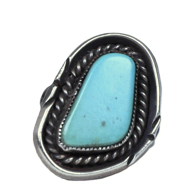 Navajo Sterling Silver with Turquoise Ring
