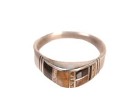 Navajo Inlay Mixed Stone Ring