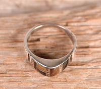 Navajo Inlay Mixed Stone Ring