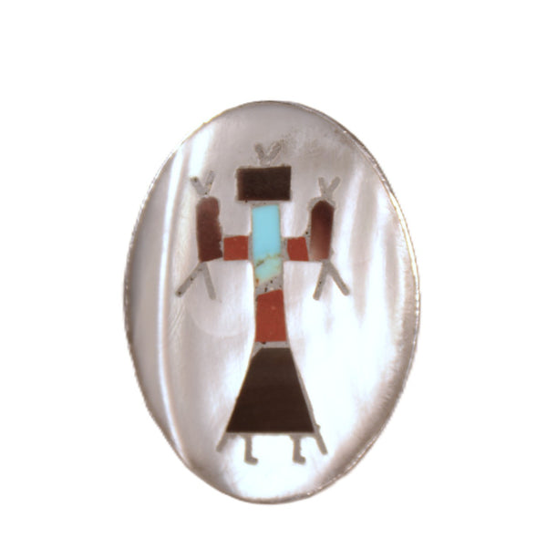 Zuni Pueblo Inlay Ring
