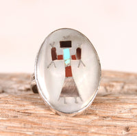 Zuni Pueblo Inlay Ring