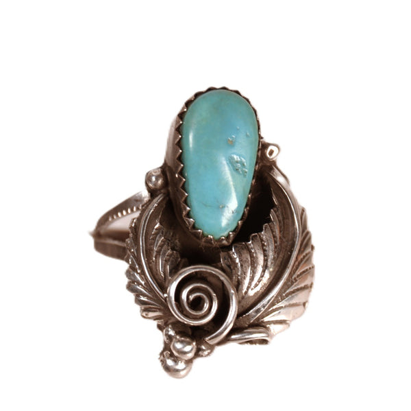 Navajo Blue Turquoise Ring