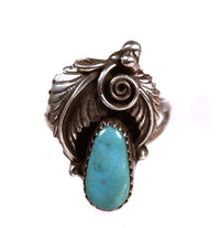 Navajo Blue Turquoise Ring