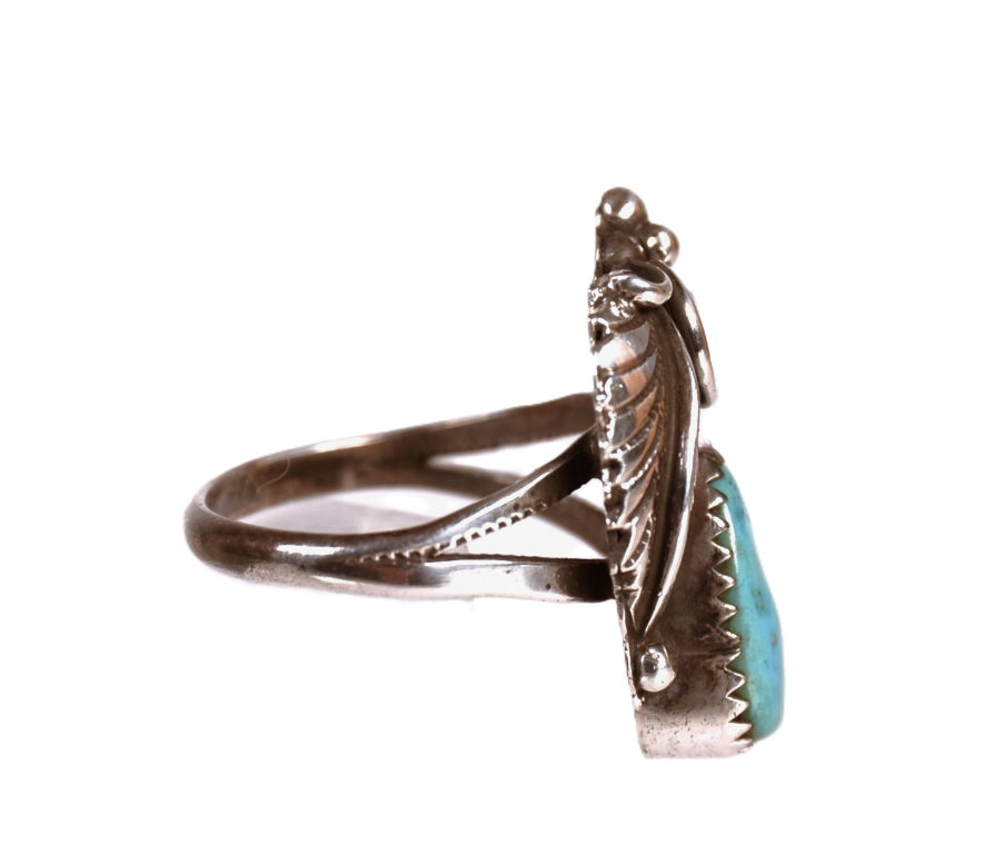 Navajo Blue Turquoise Ring