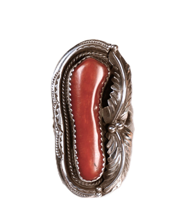 Navajo Coral Ring