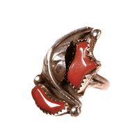 Navajo Coral Ring