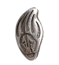 Hopi Pueblo Badger Paw Ring