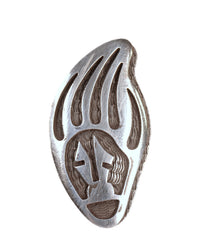Hopi Pueblo Badger Paw Ring