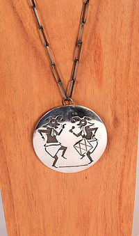 Hopi Pueblo Overlay Necklace By Gary + Elsie Yoyokie
