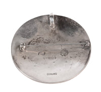 Hopi Pueblo Overlay Pin Pendant