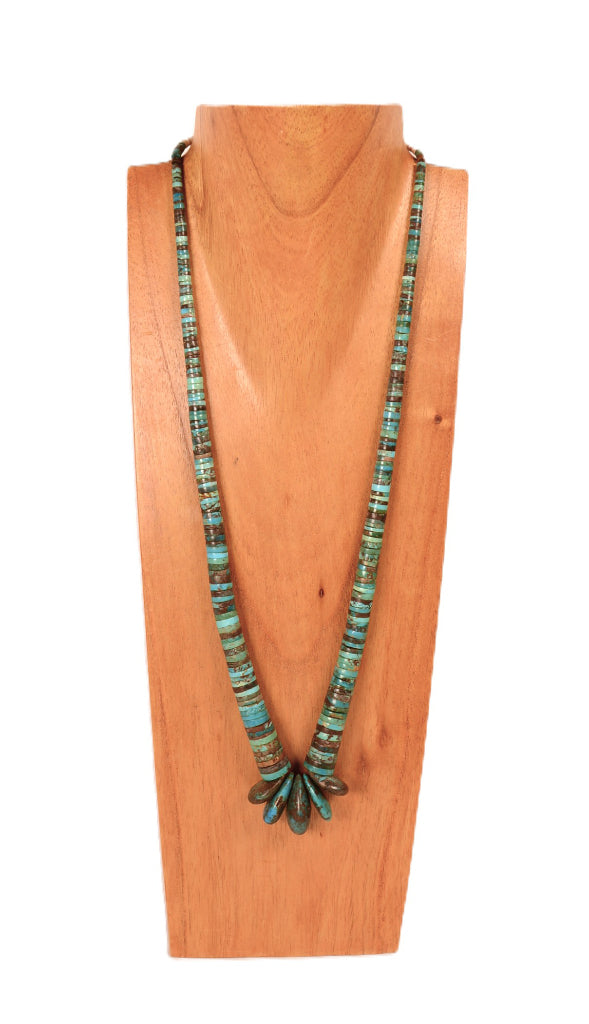 Navajo Bisbee Turquoise Necklace