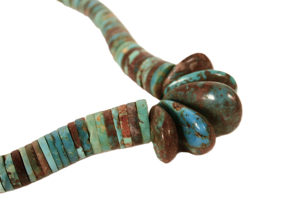 Navajo Bisbee Turquoise Necklace