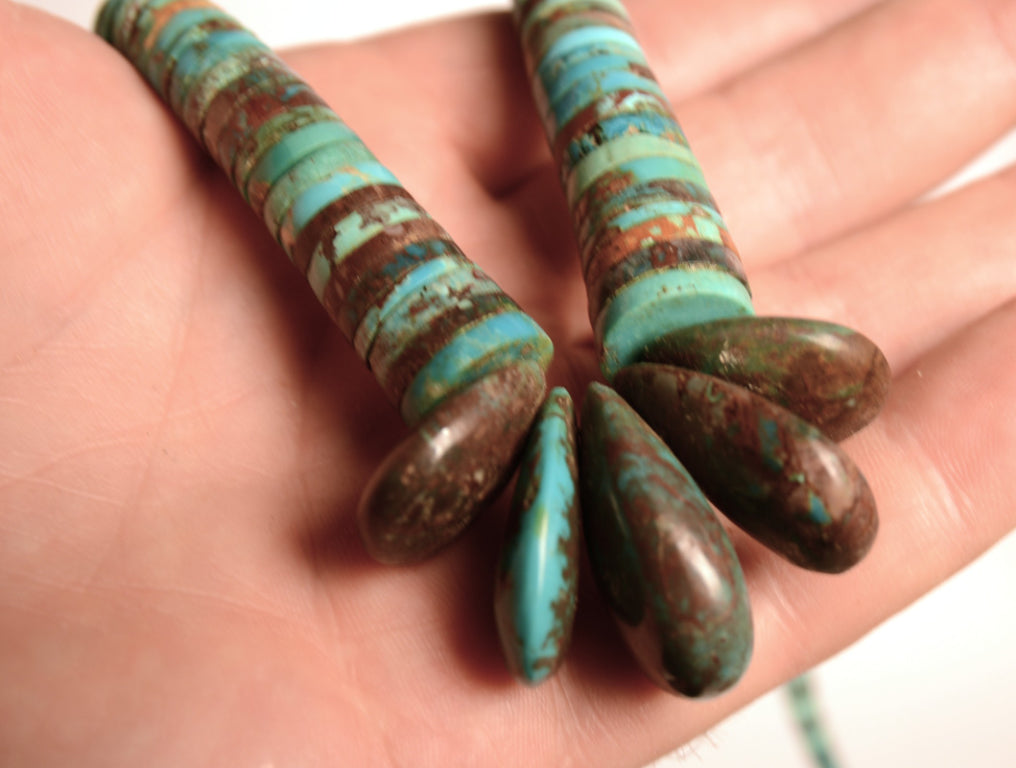 Navajo Bisbee Turquoise Necklace