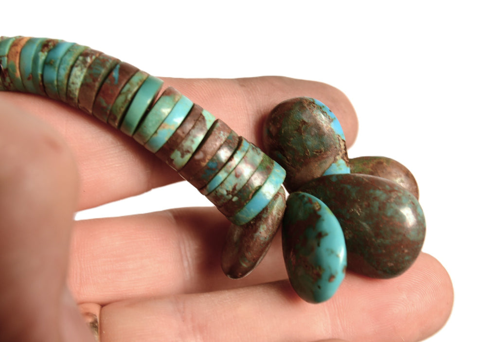 Navajo Bisbee Turquoise Necklace