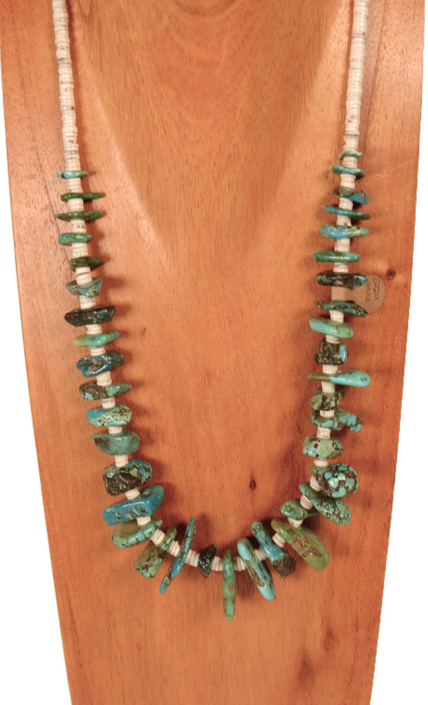 Navajo Turquoise Nugget Necklace