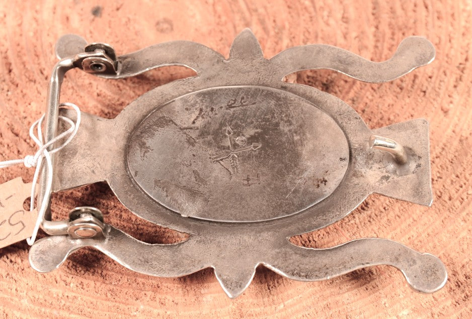 Navajo Old Style Buckle By Anglo Tom Dewitt