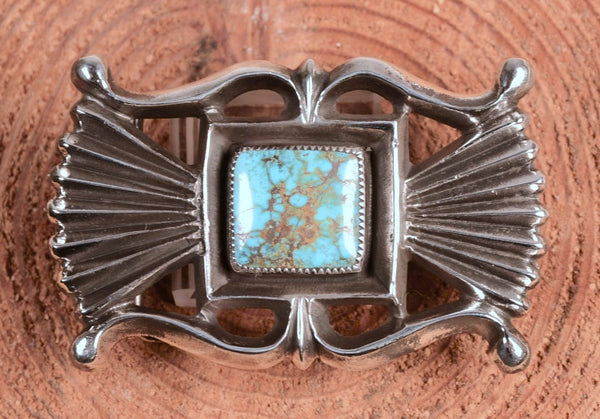 Navajo Sterling Silver Belt Buckle