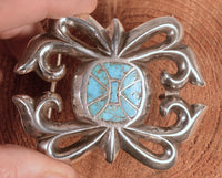 Navajo Sterling Silver Belt Buckle